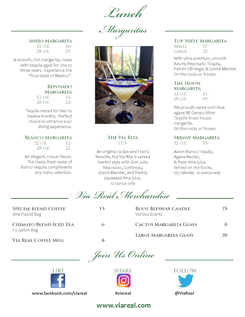 Menu Via Real Restaurant-4